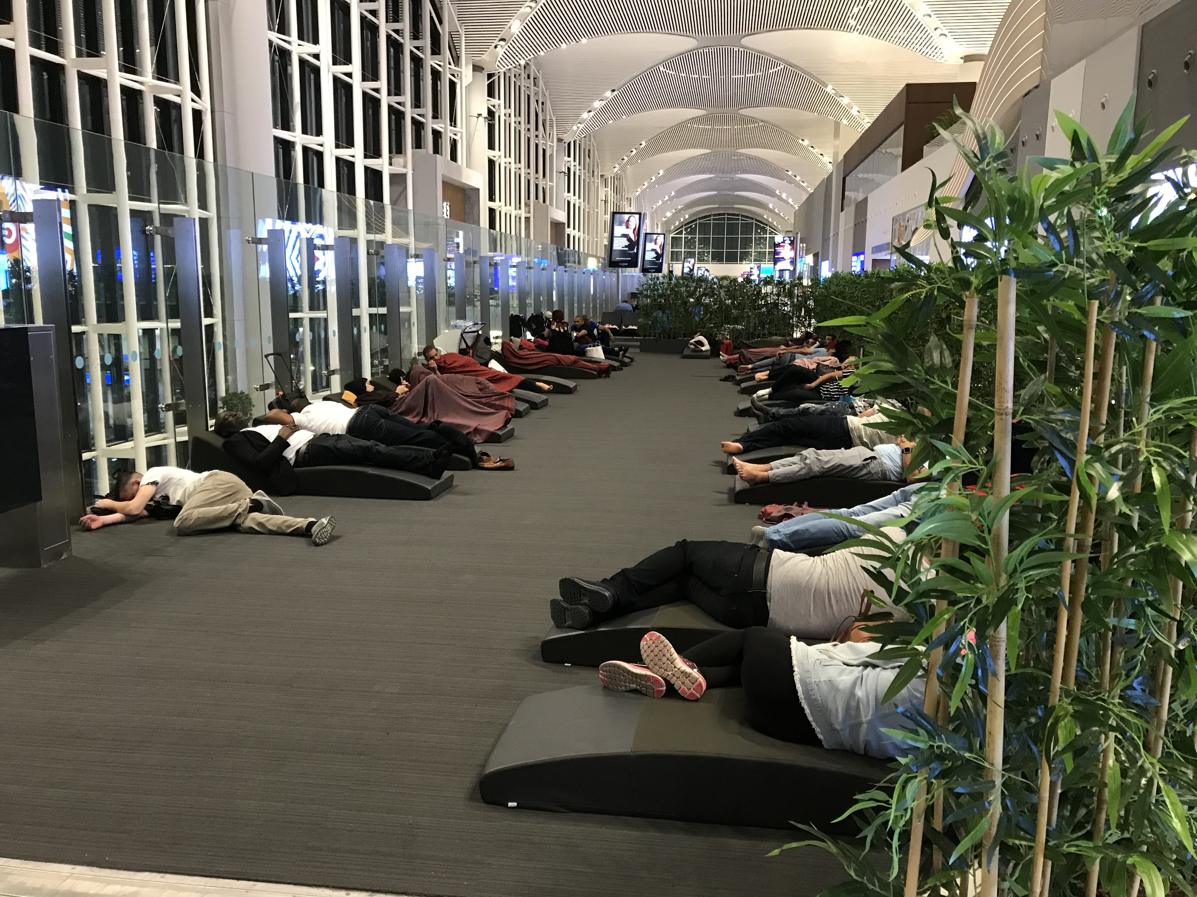 Istanbul Airport Guide (IST) - Sleeping in Airports