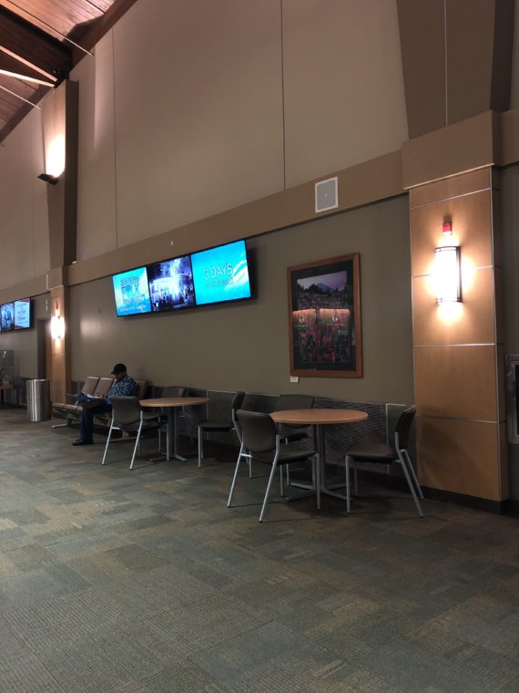 Redmond Municipal Airport Photos Sleeping in Airports