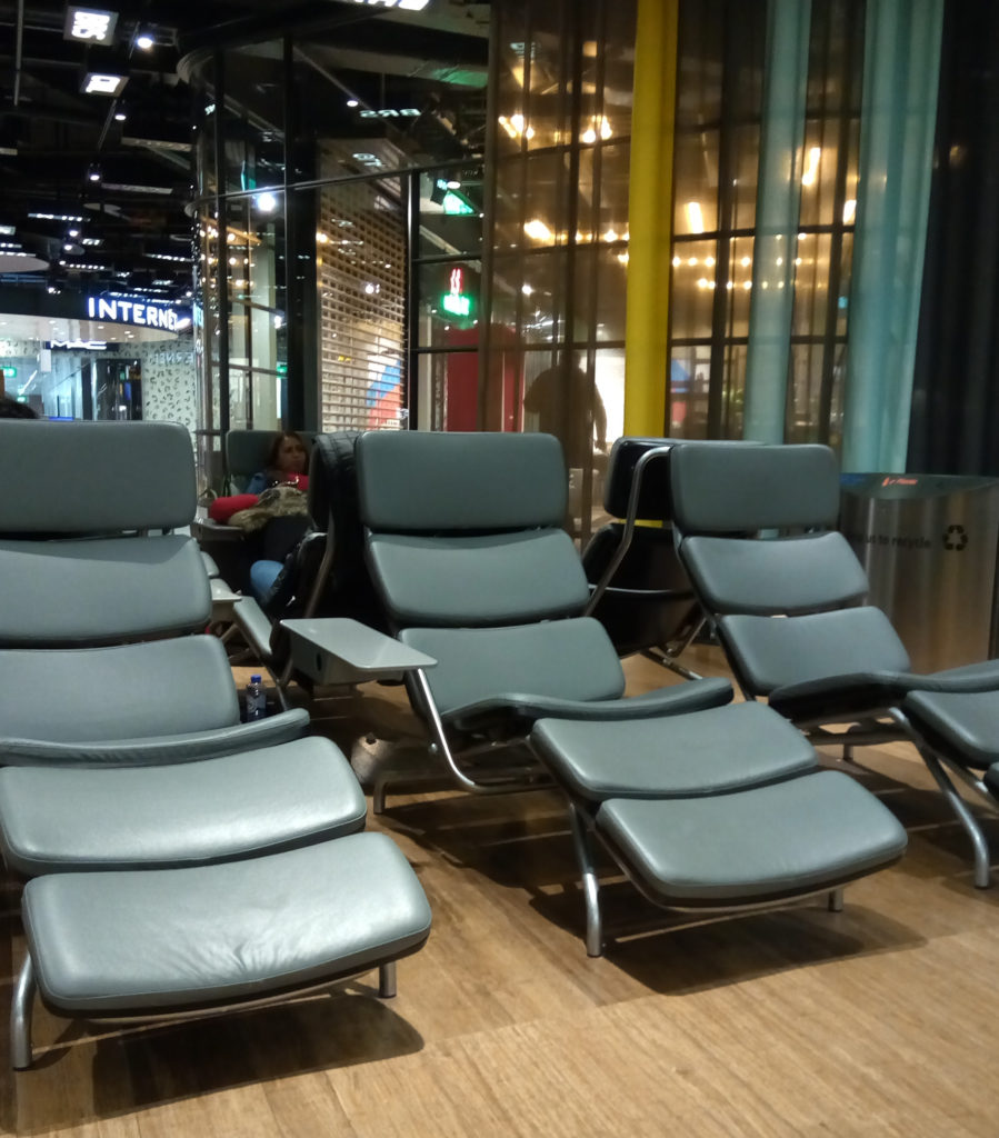 Amsterdam Airport sleeping