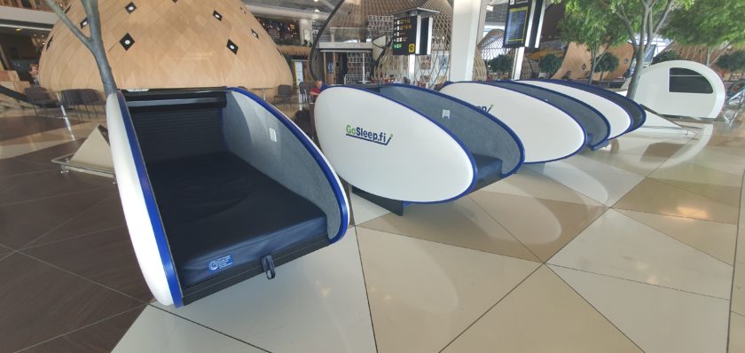 baku airport sleep pods