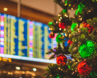 airport christmas