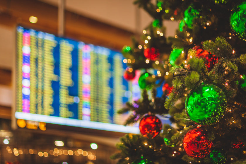 airport christmas