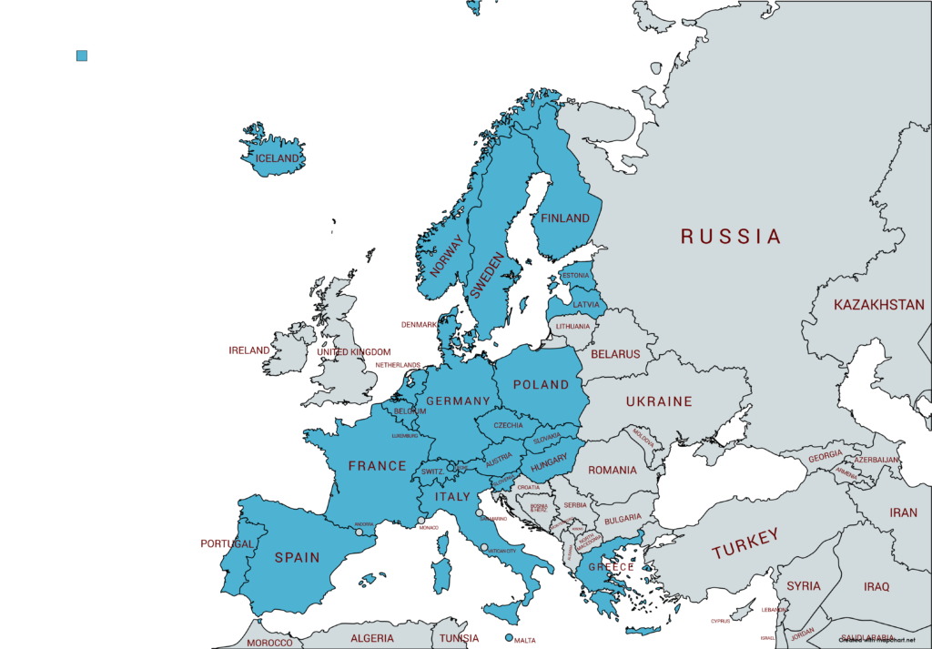 schengen area