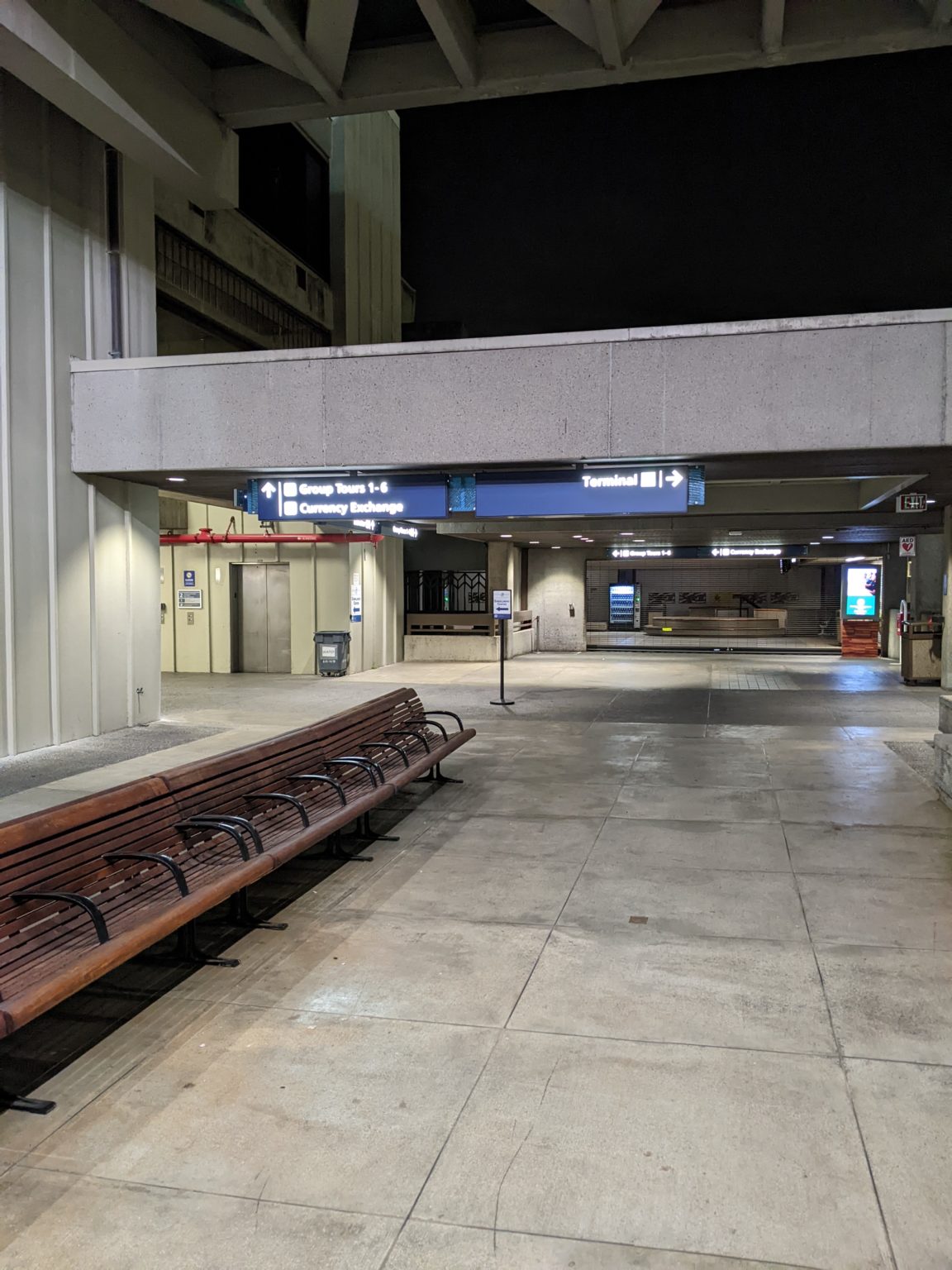 Sleeping in Honolulu Airport Sleeping in Airports