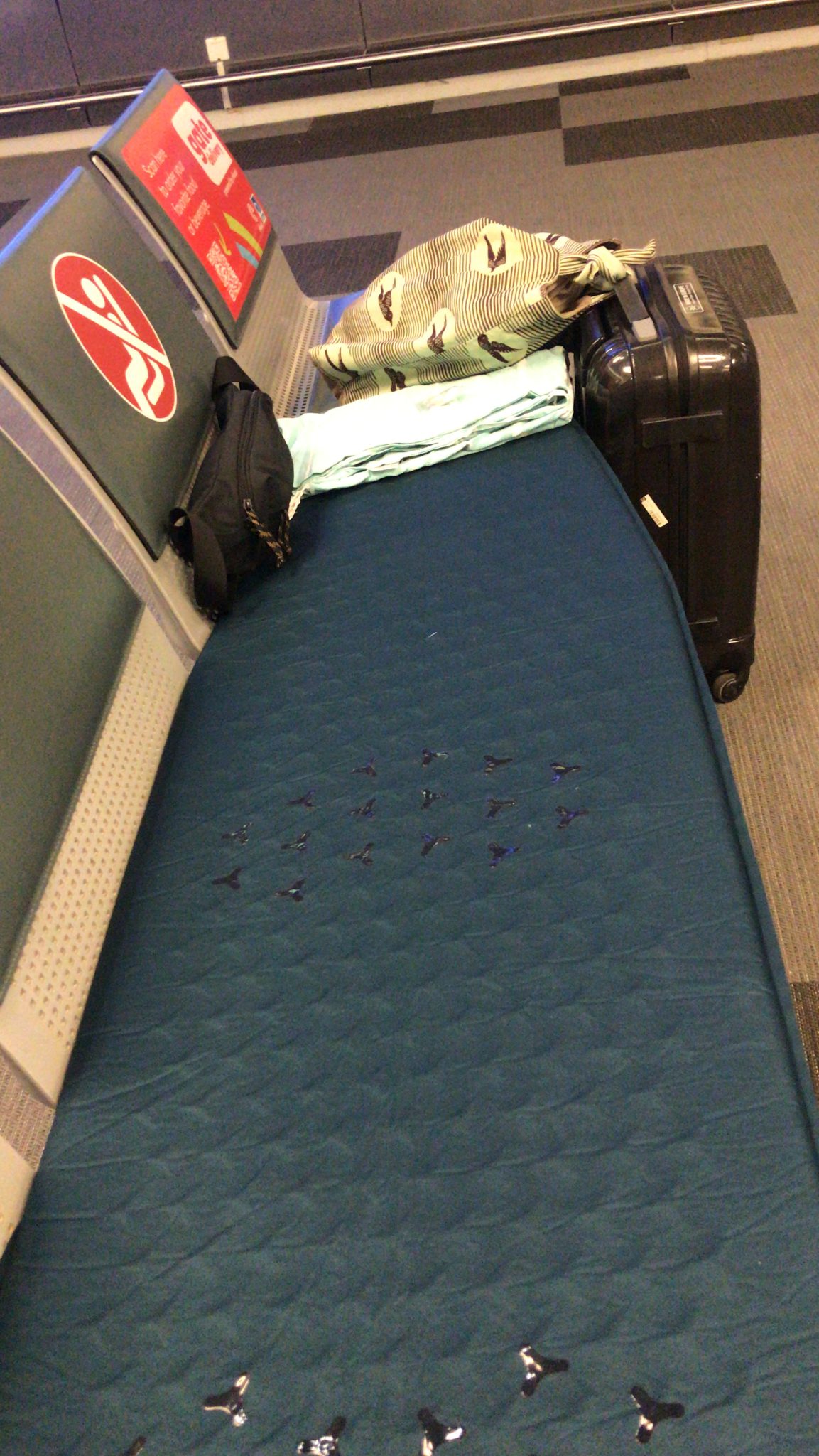 Sleeping in Athens Airport Sleeping in Airports