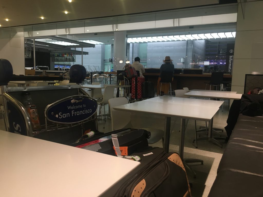 San Francisco airport food court