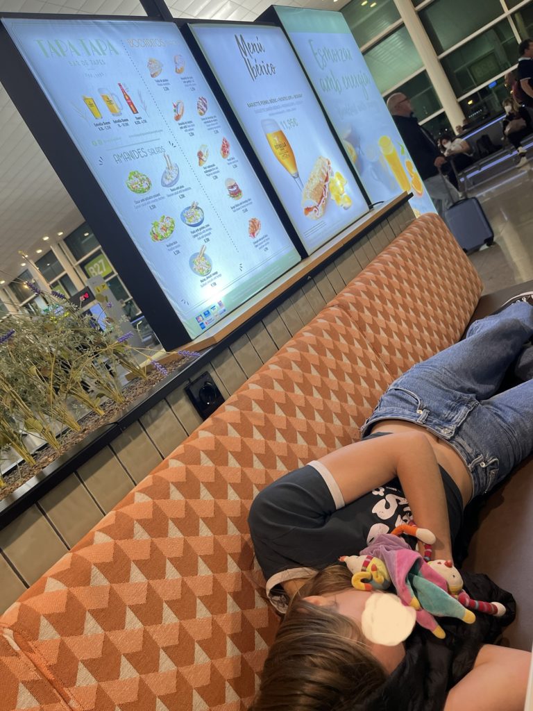 Barcelona El Prat Airport sleeper