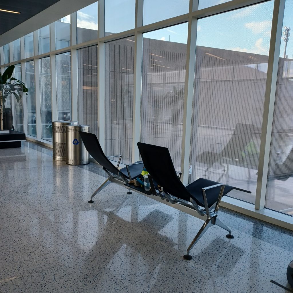 Houston Intercontinental Airport seating
