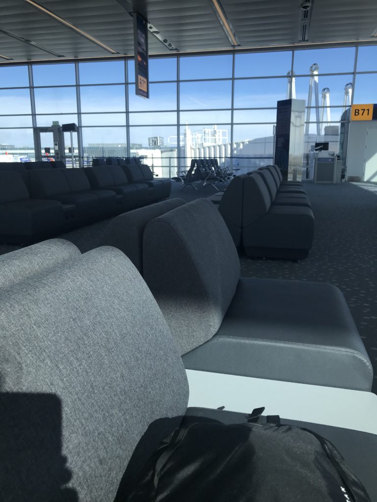 Denver Airport seating