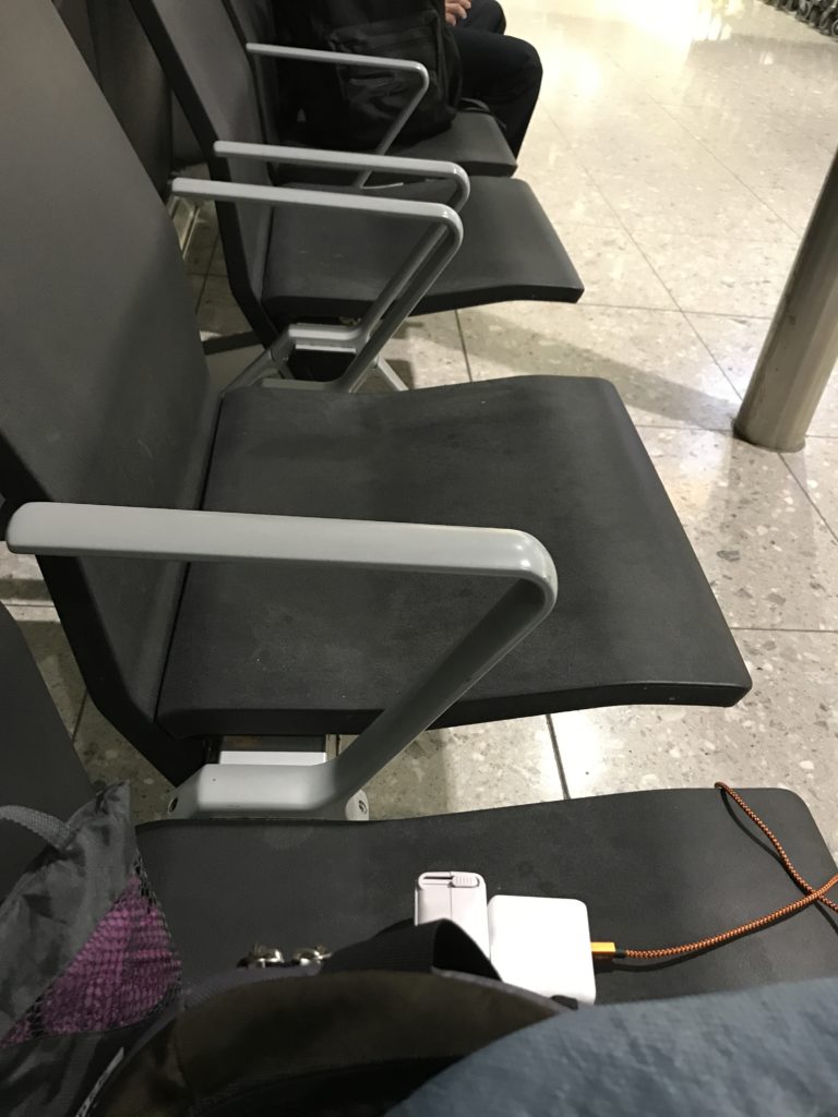 London Heathrow Airport seating