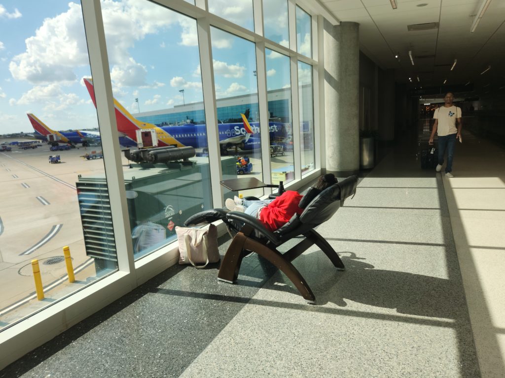 Houston Hobby Airport sleeper