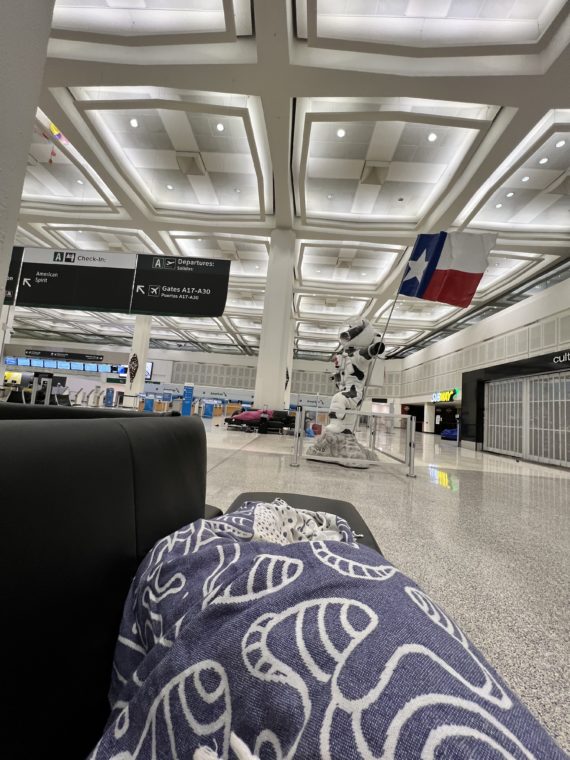 Sleeping in Houston Airport Sleeping in Airports