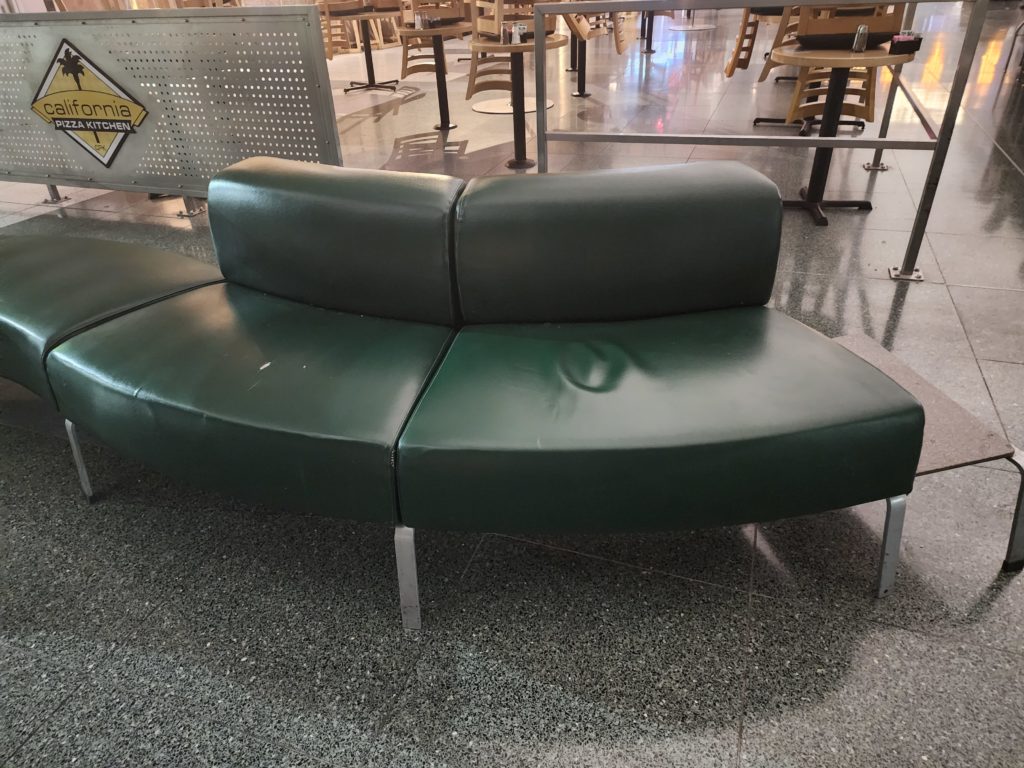 Las Vegas airport seating