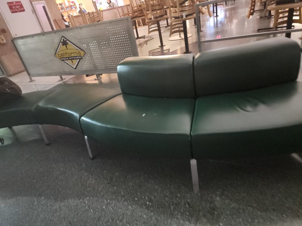 Las Vegas airport seating