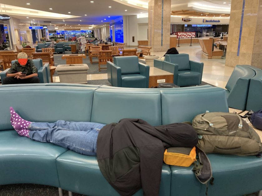 Orlando airport sleeper
