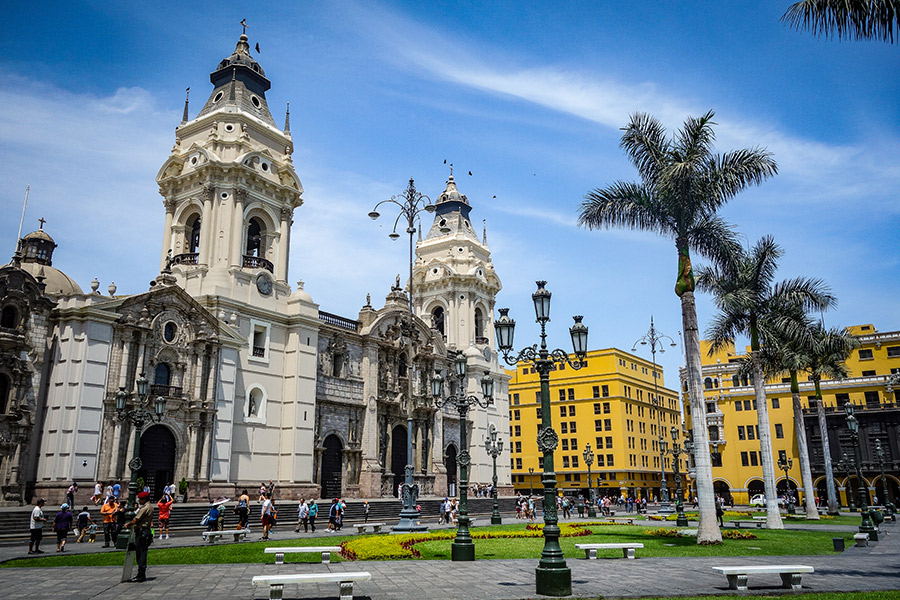 Lima historic center layover sightseeing