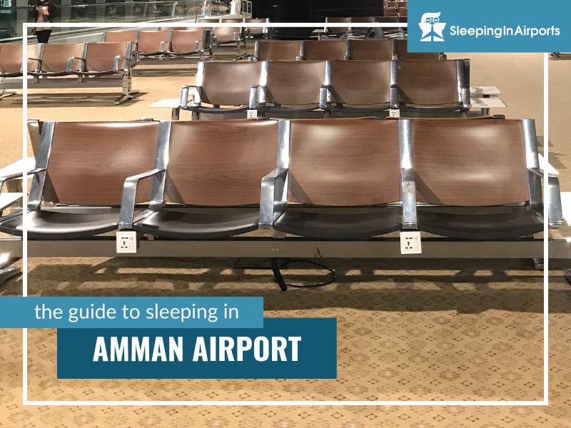 sleeping in amman airport