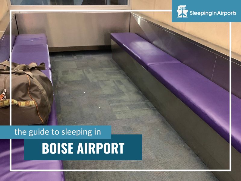 sleeping in boise airport