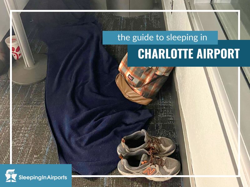 sleeping in charlotte airport