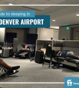 sleeping in denver airport