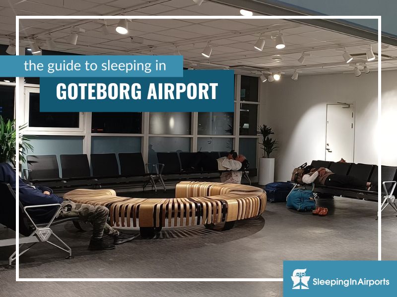 sleeping in goteborg airport