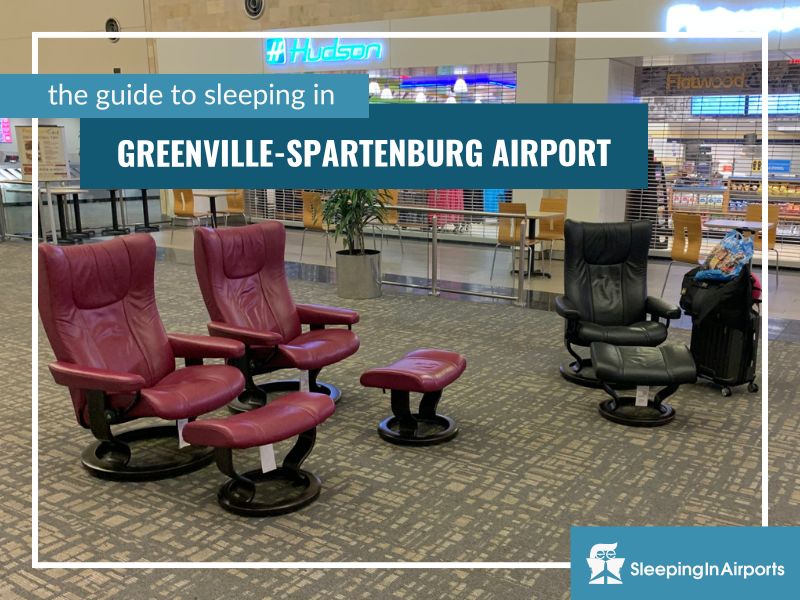 sleeping in greenville-spartenburg airport