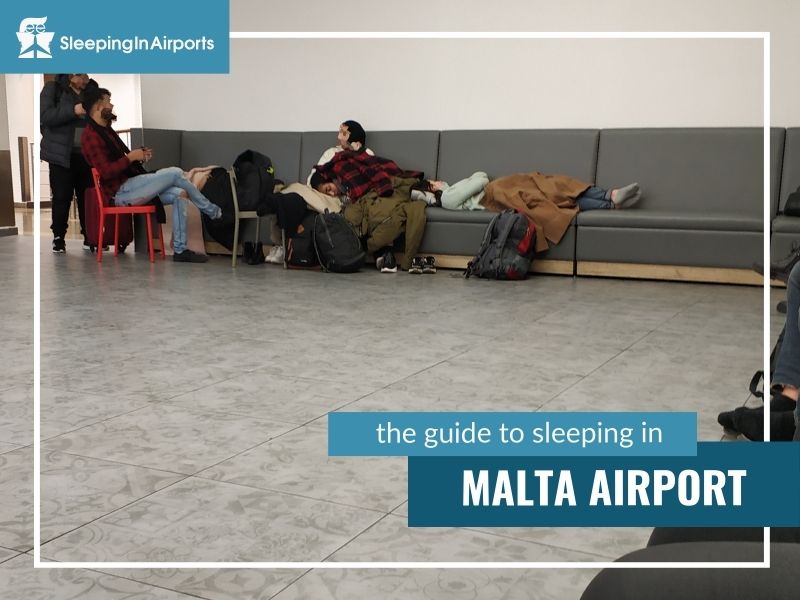 sleeping in malta airport
