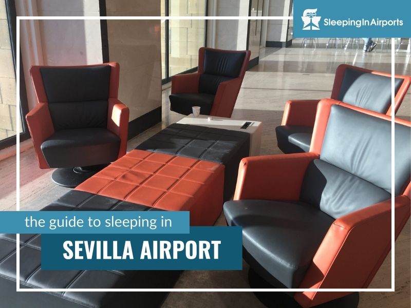 sleeping in sevilla airport