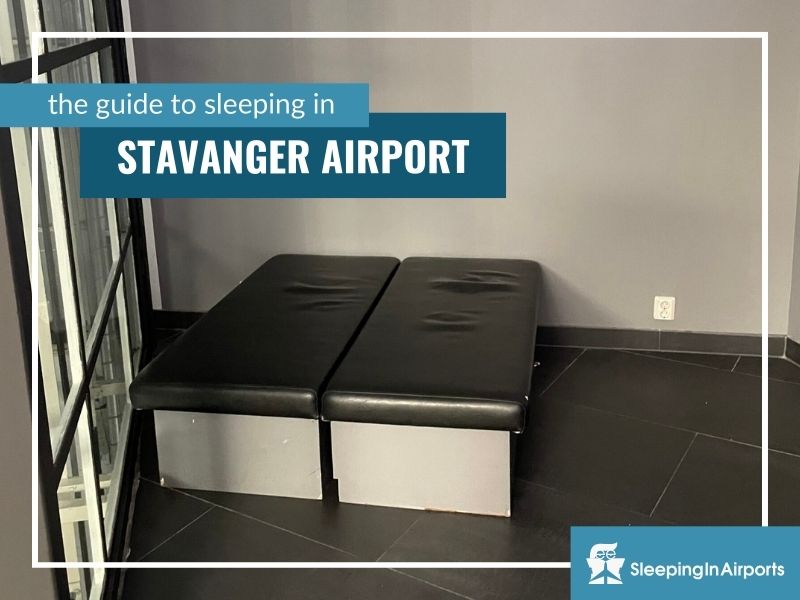 sleeping in stavanger airport