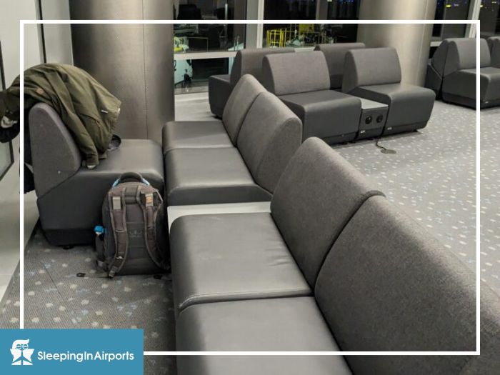 sleeping in denver airport
