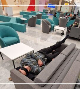 sleeping in abu dhabi airport