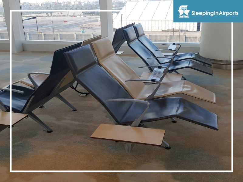 sleeping in bahrain airport