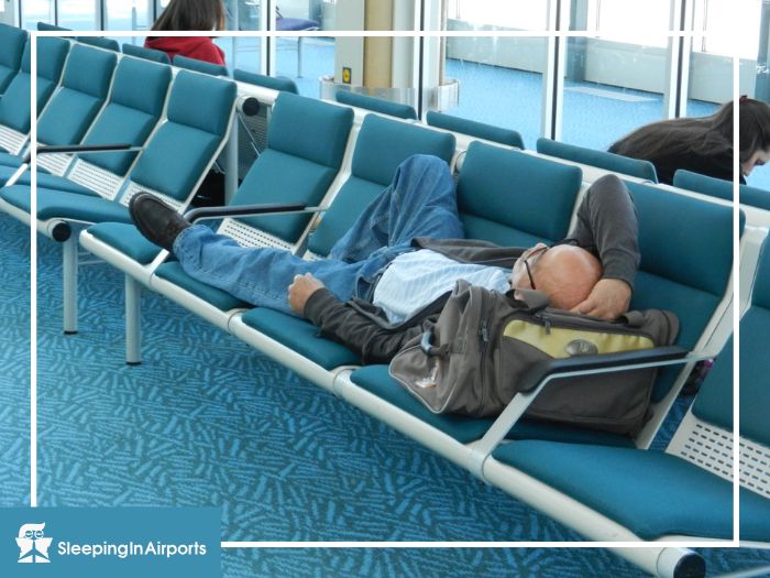 sleeping in vancouver airport