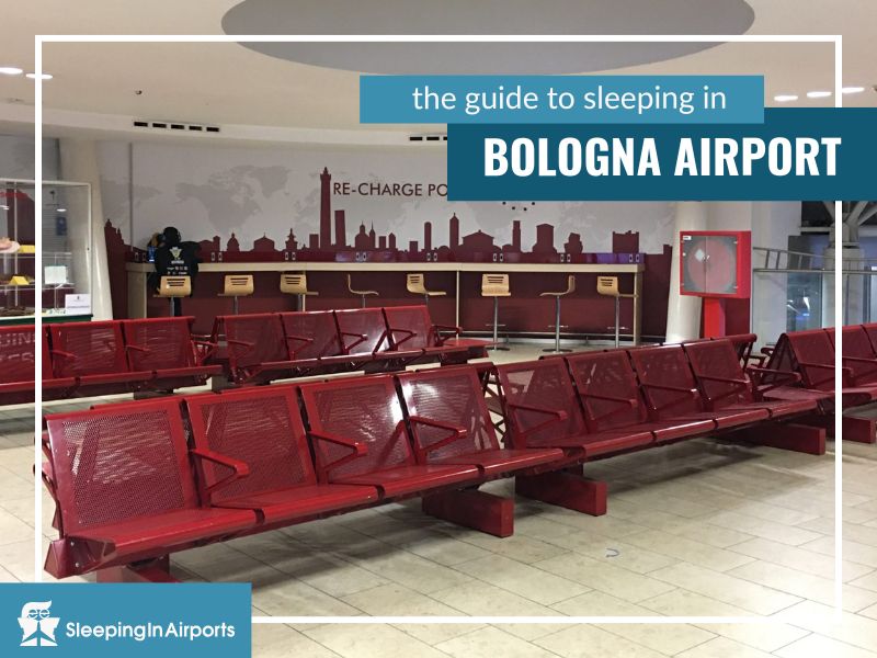 sleeping in bologna airport