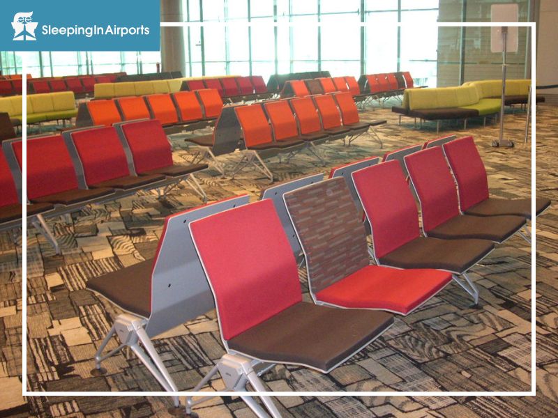 sleeping in singapore airport